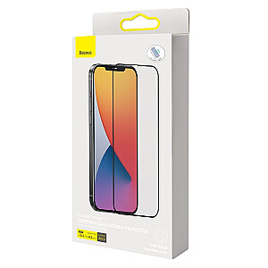Baseus SGAPIPH67N-TE01 rūdīts stikls priekš Apple iPhone 12 Pro Max melns (2 gab.)