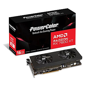 Видеокарта. PowerColor RX 7800 XT 16GB GDDR6