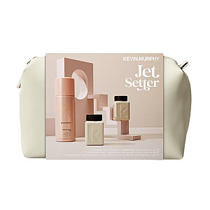 KEVIN MURPHY SET Jet Setter šampūns matiem 40ml + matu kondicionieris 40ml + matu laka 100ml + kosmētikas soma