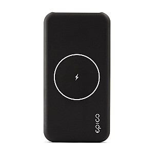 Epico Wireless PD - powerbank, 10 000 mAh, Black