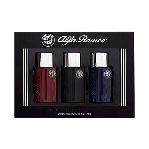 SET ALFA ROMEO Blue EDT спрей 40мл + Black EDT спрей 40мл + Red EDT спрей 40мл