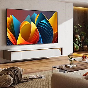 Hisense 100E7NQ PRO TV 2.54 m (100") 4K Ultra HD Smart TV Wi-Fi Melns 500 cd/m2