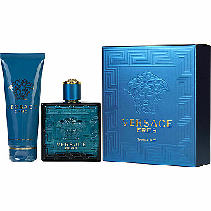 SET VERSACE Eros EDT smaržu izsmidzinātājs 100ml + DUŠAS ŽELIJA 100ml