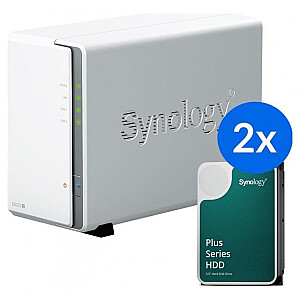 Synology DS223J+2x HAT3300-2T (2x 2TB)