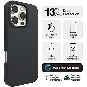 _7136145 Zagg   ZAGG Manhattan Snap MagSafe Case для iPhone 16 Pro - B