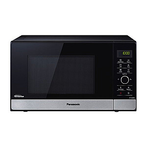 Panasonic NN-GD38HSSUG mikroviļņu krāsns ar grilu galda 23 L 1000 W Melna, nerūsējošais tērauds