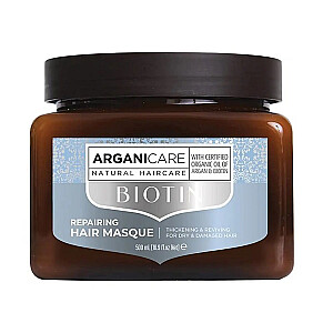 ARGANICARE Biotin Masque matējoša maska matiem 350ml