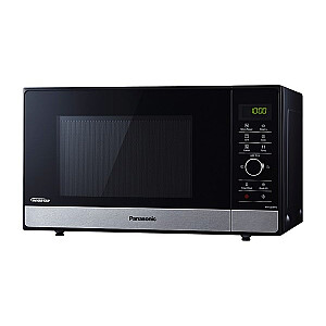 Panasonic NN-GD38HSSUG mikroviļņu krāsns ar grilu galda 23 L 1000 W Melna, nerūsējošais tērauds