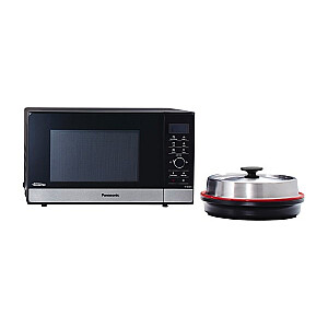 Panasonic NN-GD38HSSUG микроволновая печь с грилем настольная 23 Л 1000 В Черный, нержавеющая сталь