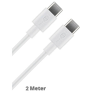 Goobay USB-C,Charging and Sync Cable, 2 m, white | Goobay