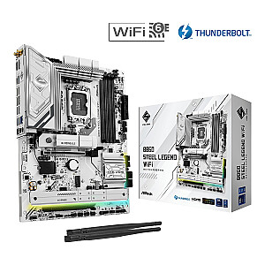 B860 Steel Legend WiFi s1851 4DDR5 TB ATX материнская плата