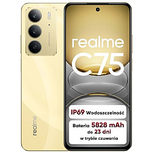 realme C75 8/256GB Lightning Gold