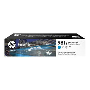 HP tintes Nr. 981Y HP981Y HP 981Y zils (L0R13A)