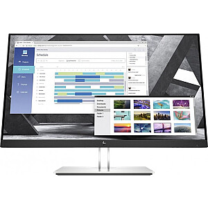 Монитор HP EliteDisplay E27q G4 QHD — 27 дюймов, 2560x1440, QHD AG, IPS, DisplayPort/HDMI/VGA, 4x USB 3.0, регулируемый по высоте, 3 года