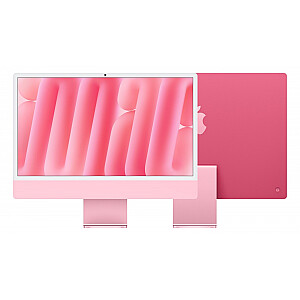 iMac 24 collas: M4 10/10, 24GB, 512GB SSD - Rozā