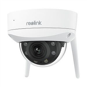 Reolink | 4K Ultra HD IK10 Vandal-proof kamera | W437 | kupols | 8 MP | 2.7-13.5mm | IP67 | H.265 | Micro SD, Max. 512 GB