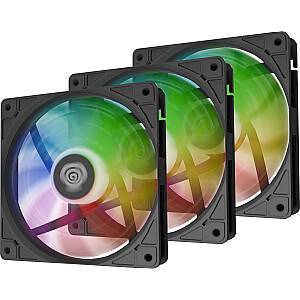 Genesis Oxal 120 ARGB Black Fan 3-pack (NGF-2265)