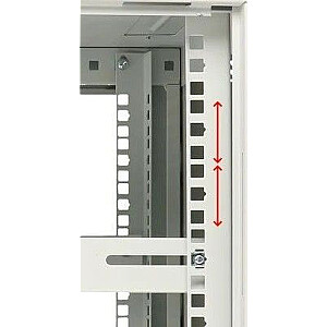 Настенный шкаф-стойка 9U 600x600 серый двухсекционный