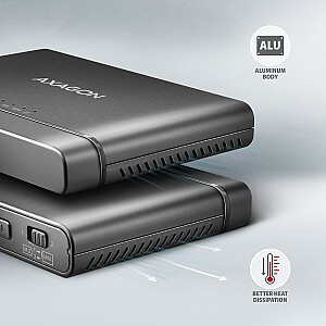 ADSA-CC Адаптер USB-C 10Gbps NVMe M.2 2.5/3.5 SSD&HDD Clone Master 2