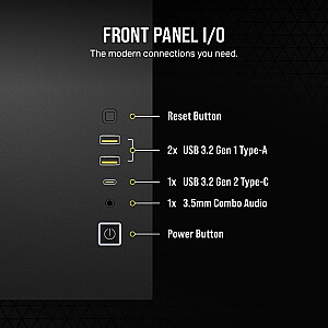 Corsair 2500X Midi Tower Melns