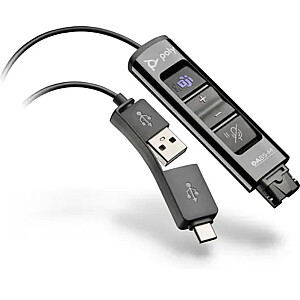 Adapteris DA85-M USB uz QD melns 786C8AA