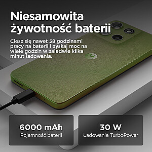 Motorola moto g15 power 17.1 см (6.72") Dual SIM Android 15 4G USB Type-C 8 ГБ 256 ГБ 6000 мАч Зеленый