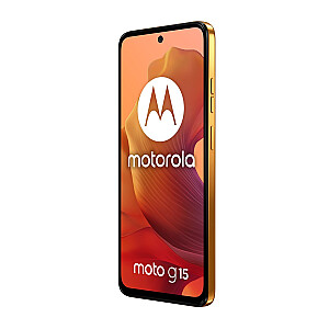 Motorola moto g15 17.1 см (6.72") Dual SIM Android 15 4G USB Type-C 8 ГБ 128 ГБ 5200 мАч Оранжевый