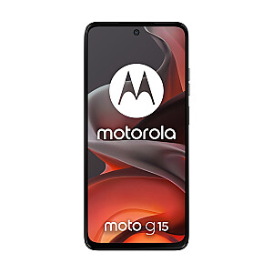 Motorola moto g15 17.1 см (6.72") Dual SIM Android 15 4G USB Type-C 8 ГБ 128 ГБ 5200 мАч Серый