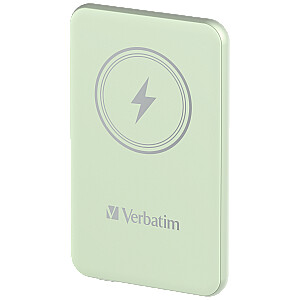 Verbatim Charge `n` Go 15W 10000mAh Беспроводной Магнитный зеленый