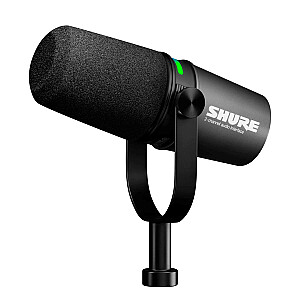 Shure MV7I - viedais mikrofons un saskarne