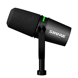 Shure MV7I - viedais mikrofons un saskarne