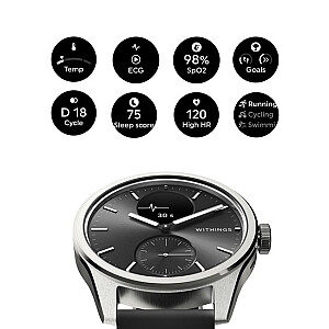 Withings Scanwatch 2 42mm Melns