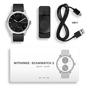 Withings Scanwatch 2 42mm Melns