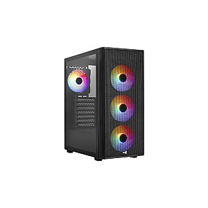 Дизайнерский корпус Black Mid Tower RGB v1