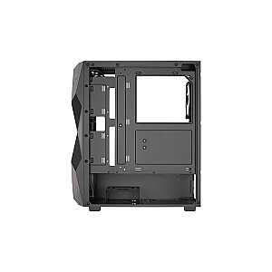 Volcan Black Mid Tower RGB Case