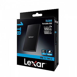 SSD disks SL300 1TB USB 3.2 Gen2 1050/1000MB/s