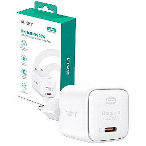 PA-B1L White Omnia II Mini 1xUSB-C Power Delivery 30W 5A Зарядное устройство