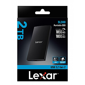 SSD Диск SL300 2TB USB 3.2 Gen2 1050/1000MB/s