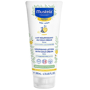 MUSTELA Bebe Nourishing Lotion питательное молочко с Cold Cream 200ml