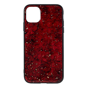 Fusion Art Epoxy Back Case Силиконовый чехол для Apple iPhone 11 Pro Темно Красный