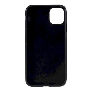 Fusion Art Epoxy Back Case Silikona Aizsargapvalks Priekš Apple iPhone 11 Pro Tumši Sarkans