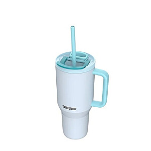 Termosa kauss ar teleskopisko salmiņu Kambukka Rio Tumbler 950ml Frosty Coconut