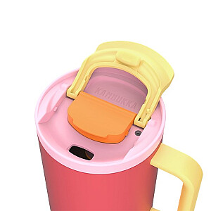 Термокружка с телескопической соломинкой Kambukka Rio Tumbler 950ml Pink Papaya