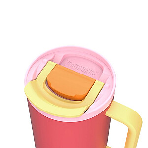 Термокружка с телескопической соломинкой Kambukka Rio Tumbler 950ml Pink Papaya