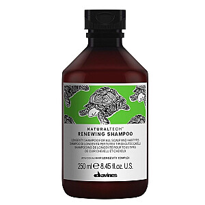 DAVINES Naturaltech Renewing Shampoo ежедневный шампунь против старения 250ml