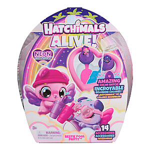 HATCHIMALS Alive rotaļu komplekts Labāko draugu baseina ballīte