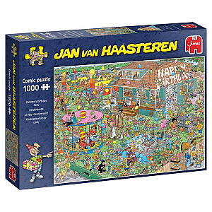 Jumbo Jan van Haasteren Bērnu dzimšanas dienas ballīte Bērnu dzimšanas dienas ballīte 1000 daļu puzle (20035)