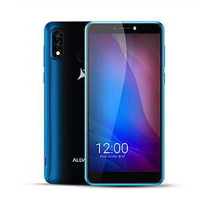 Allview A20 Lite Blue, 5,7 дюйма, мультисенсорный емкостный сенсорный экран, 2,5D, 480 x 960, четырехъядерный процессор Cortex-A7, внутренняя оперативная память 1 ГБ, 16 ГБ, Micro SD, Dual SIM, Micro SIM, 3G, основная камера 5 МП, Дополнительная камера 2 МП, Android, 10 Go, 2400 мАч