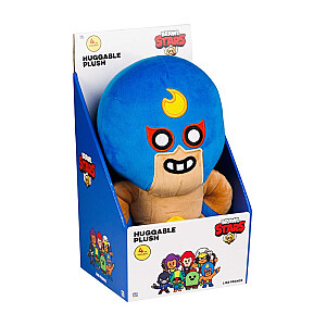 BRAWL STARS S1 APMĀCĪGAIS PLUSH 30 CM - EL PRIMO