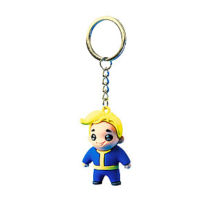 Keychain 3D Good Loot Fallout Vault Boy